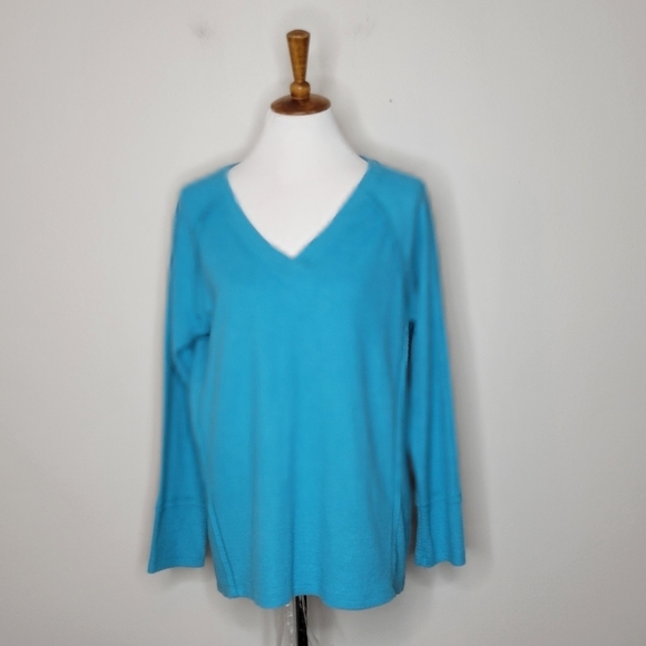 Wildfox Haley Brushed Sweater‎ In Peacock Sz M - Picture 2 of 8